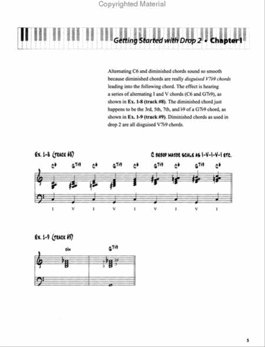 Jazz Piano Master class with Mark Levine: The Drop 2 Book Piano Method scores gallery preview page 3