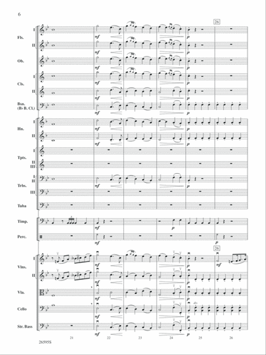 Grand March from Tannhäuser: Score Full Orchestra scores gallery preview page 6