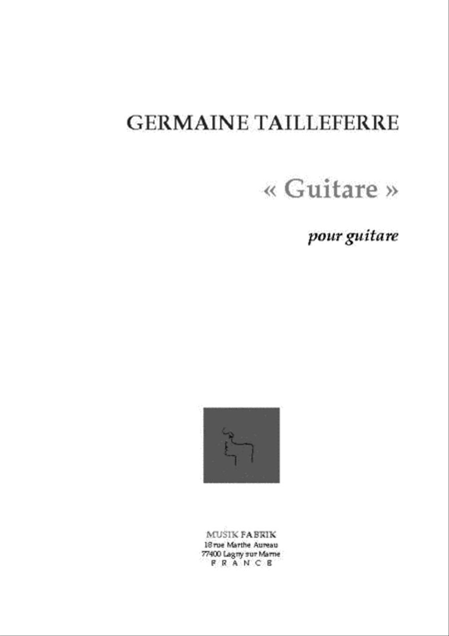 Guitare Guitar Solo scores gallery preview page 1