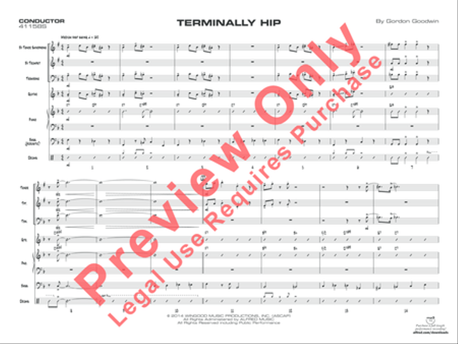 Terminally Hip Jazz Ensemble scores gallery preview page 14