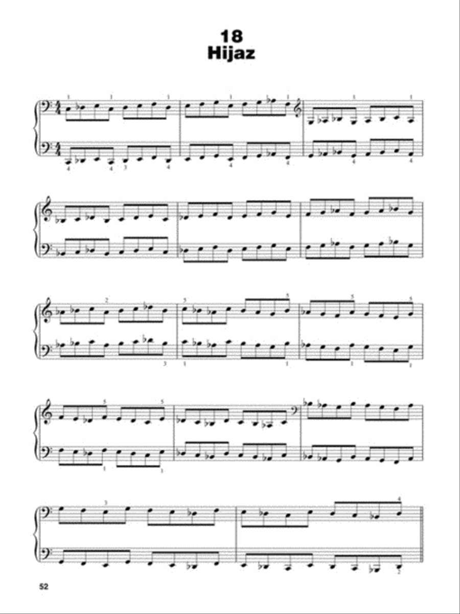 Modal Hanon Piano scores gallery preview page 5