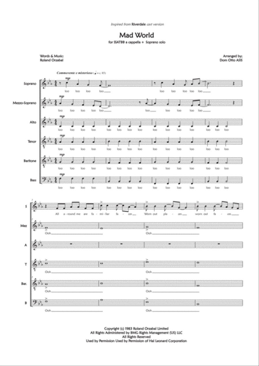 Mad World Mad World Divisi scores gallery preview page 1