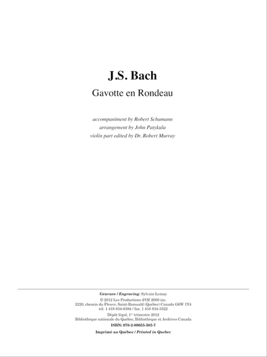 Gavotte en Rondeau Guitar Ensemble scores gallery preview page 2