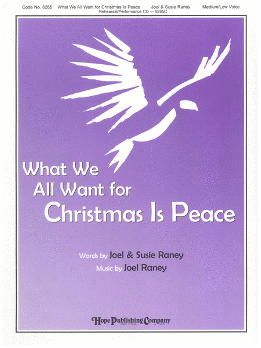 What We All Want for Christmas Medium Voice scores gallery preview page 1