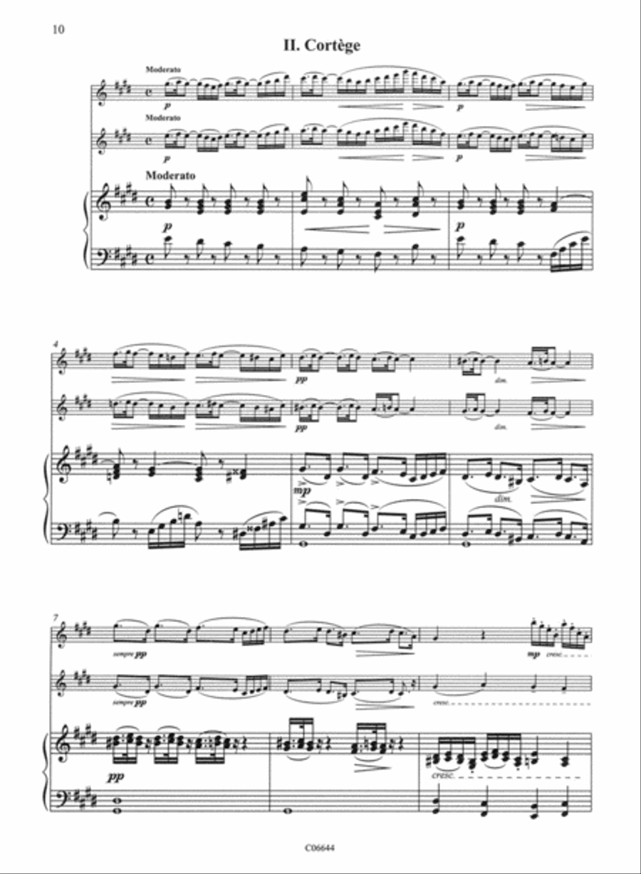 Petite Suite Petite Suite Flute Duet scores gallery preview page 3