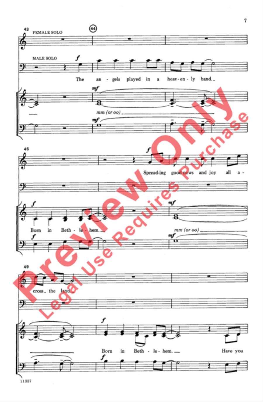 Have You Heard? 3-Part scores gallery preview page 6