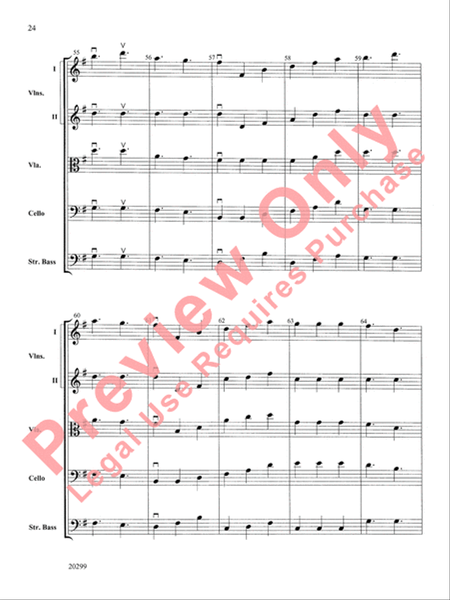 Pictures at an Exhibition, Selections from String Orchestra scores gallery preview page 25