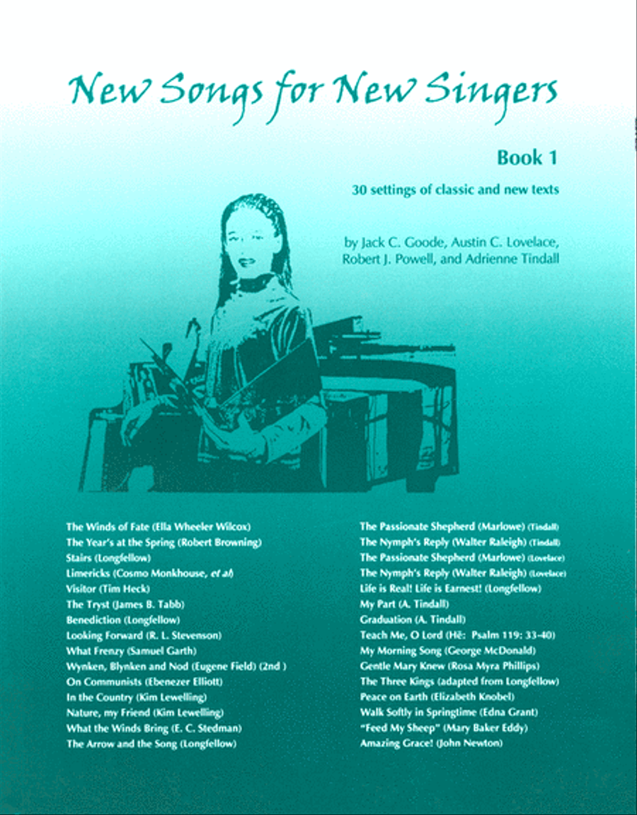 New Songs for New Singers: Book One Voice Solo scores gallery preview page 1
