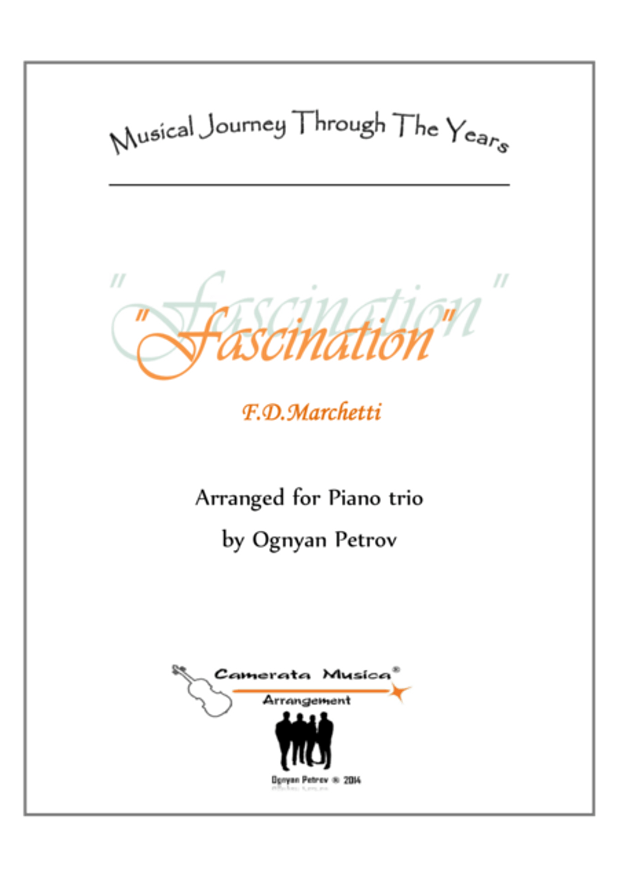 Fascination Waltz Arranged for Piano trio Piano Trio scores gallery preview page 1