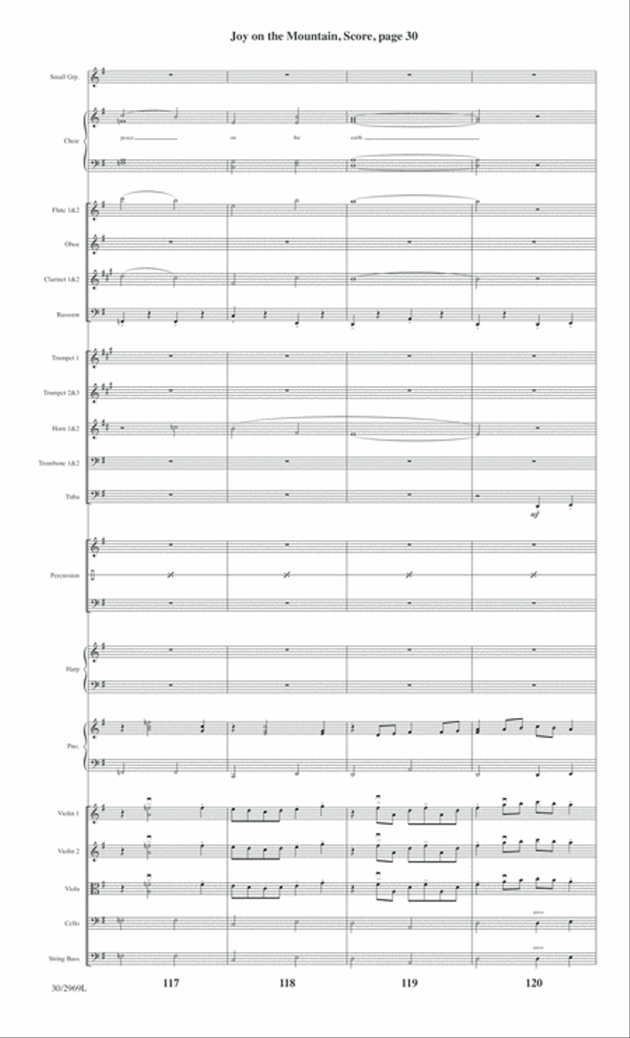 The Heart of Christmas - Full Score Choir scores gallery preview page 159
