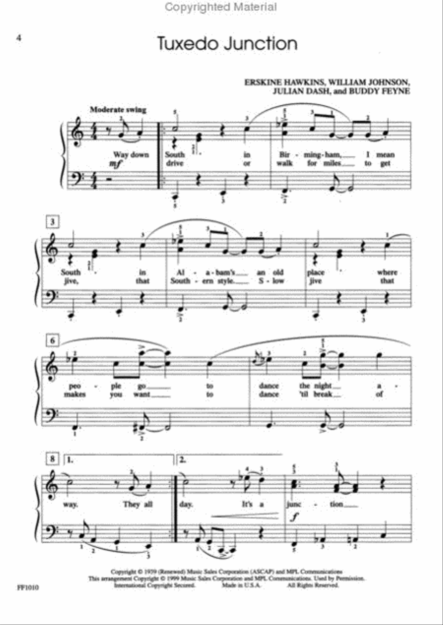 FunTime Piano Jazz & Blues Piano Method scores gallery preview page 2