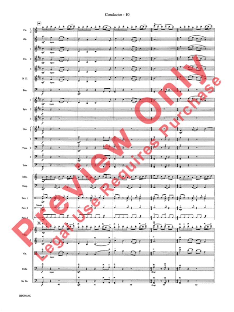 Into the Storm Full Orchestra scores gallery preview page 13