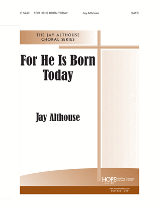 Book cover for For He Is Born Today
