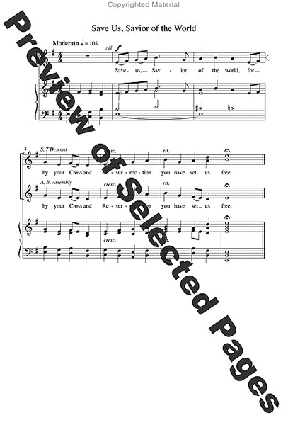 Missa Pacem - Choral / Accompaniment edition