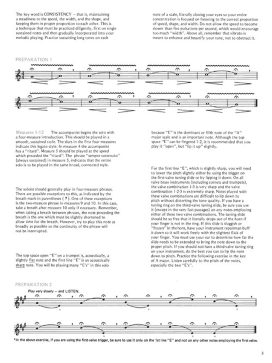 Master Solos Intermediate Level – Trumpet Trumpet Solo scores gallery preview page 5