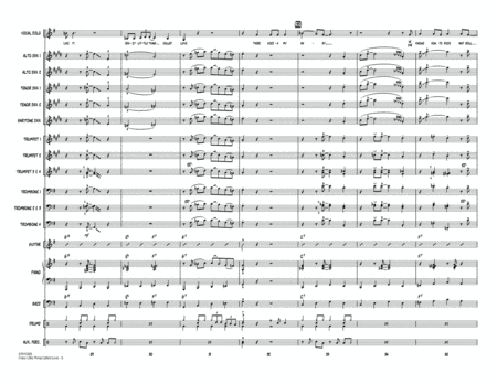 Crazy Little Thing Called Love (arr. Roger Holmes) - Conductor Score (Full Score)