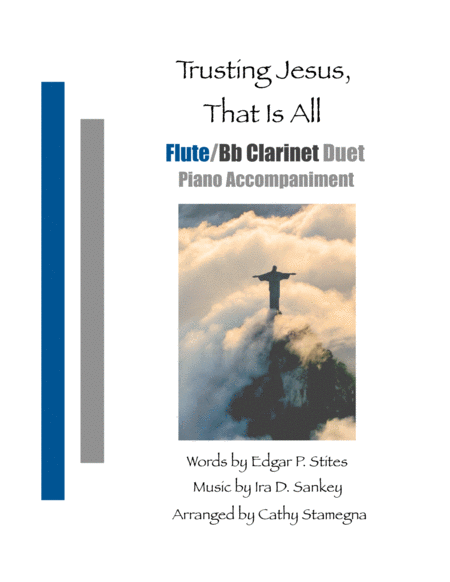 Trusting Jesus, That is All (Flute/Bb Clarinet Duet, Piano Accompaniment) image number null