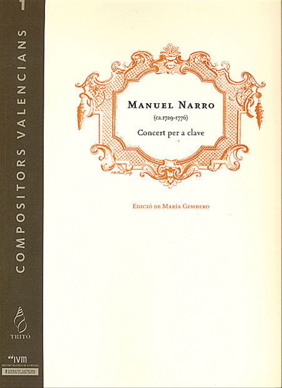 Concert per a clave i orquestra Score scores gallery preview page 1