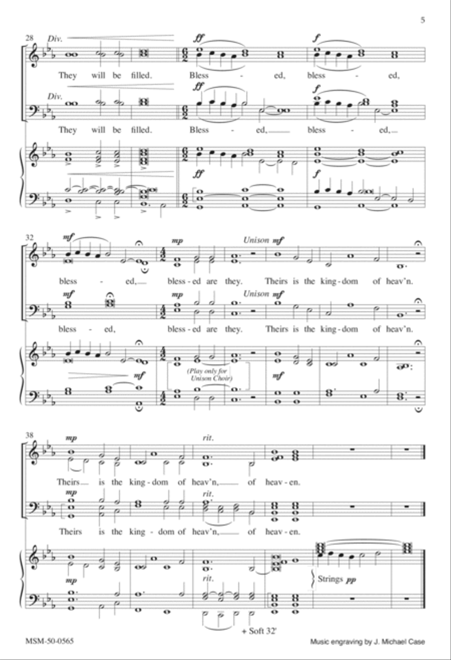 Blessed 4-Part scores gallery preview page 3