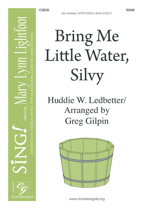 Book cover for Bring Me Little Water, Silvy (SSAB)