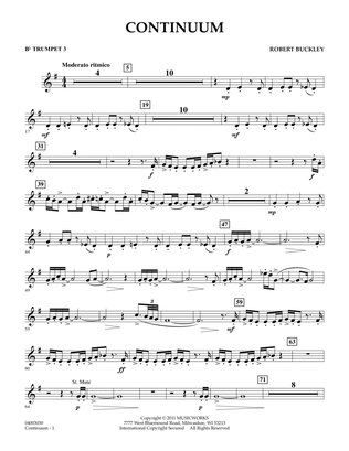 Continuum - Bb Trumpet 3