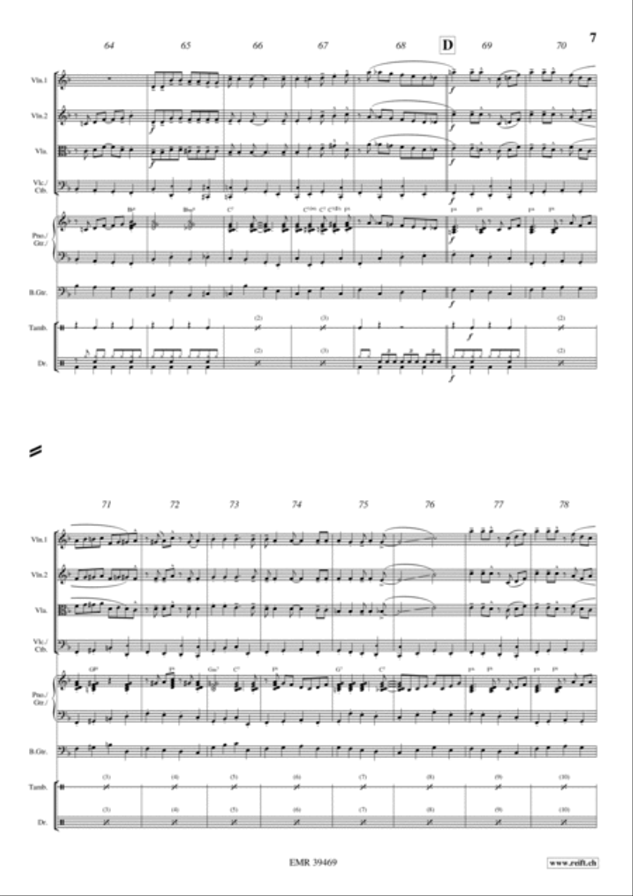 Swinging Santa Claus Swinging Santa Claus Cello scores gallery preview page 6