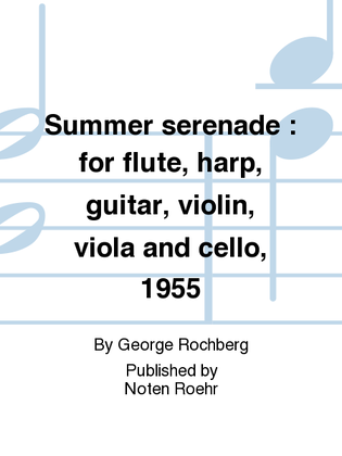 Serenata d'estate = Summer serenade