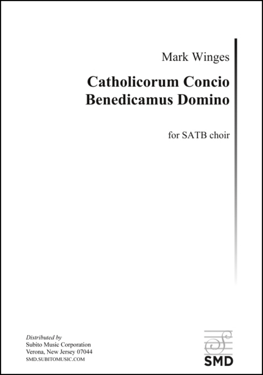 Catholicorum Concio Benedicamus Domino