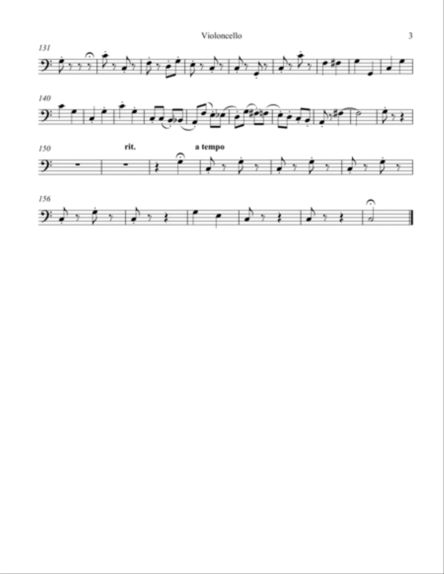 Moses Variations String Orchestra scores gallery preview page 5