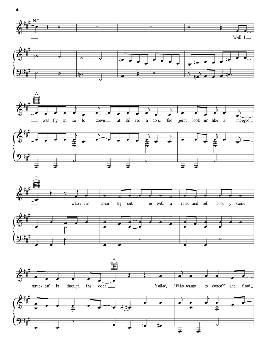 Am I The Only One Acoustic Guitar scores gallery preview page 4
