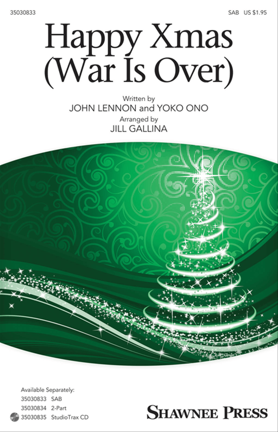 Happy Xmas (War Is Over) 3-Part scores gallery preview page 1