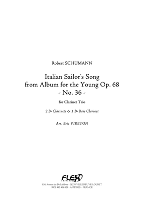 Italian Sailor's Song from Album for the Young Opus 68 No. 36