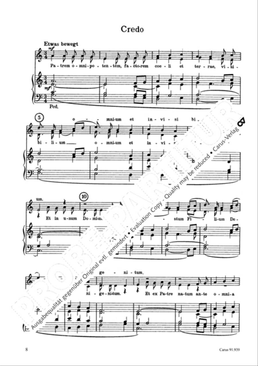 Messe zu Ehren des hl. Leopold TB scores gallery preview page 9
