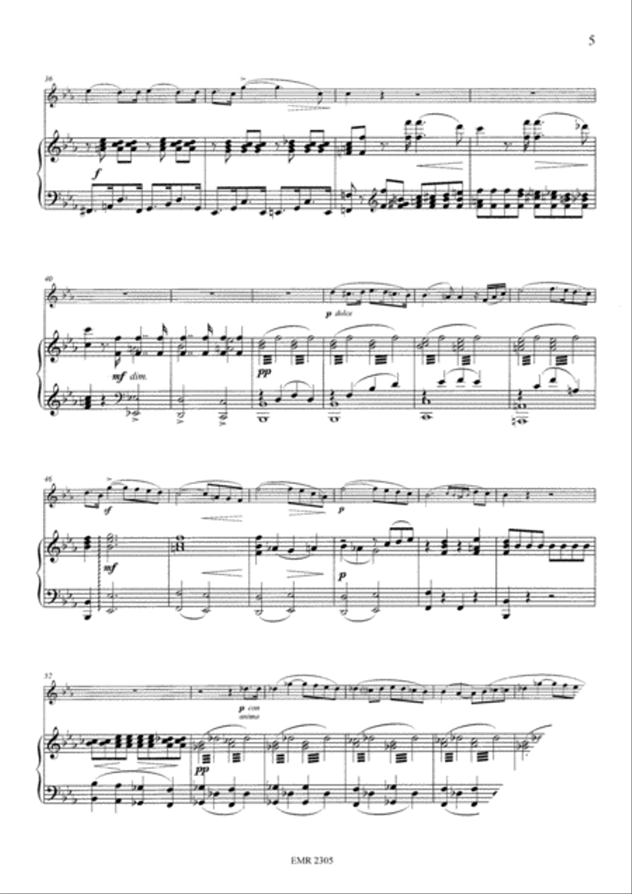 Romance Euphonium scores gallery preview page 5