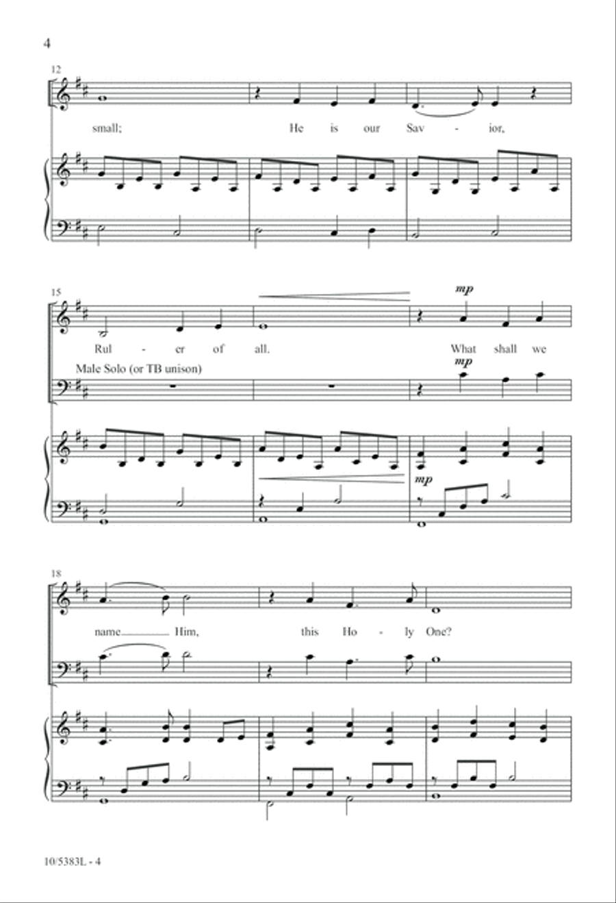 This Child of Light This Child of Light 4-Part scores gallery preview page 4