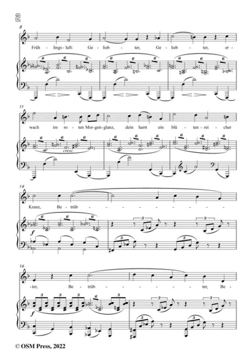 Brahms-Fruhlingstrost,Op.63 No.1 in F Major