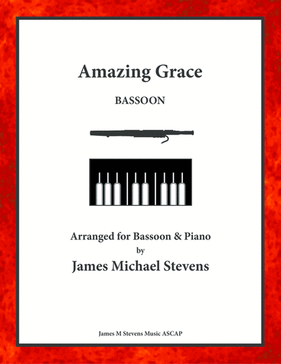 Amazing Grace - Solo Bassoon & Piano image number null