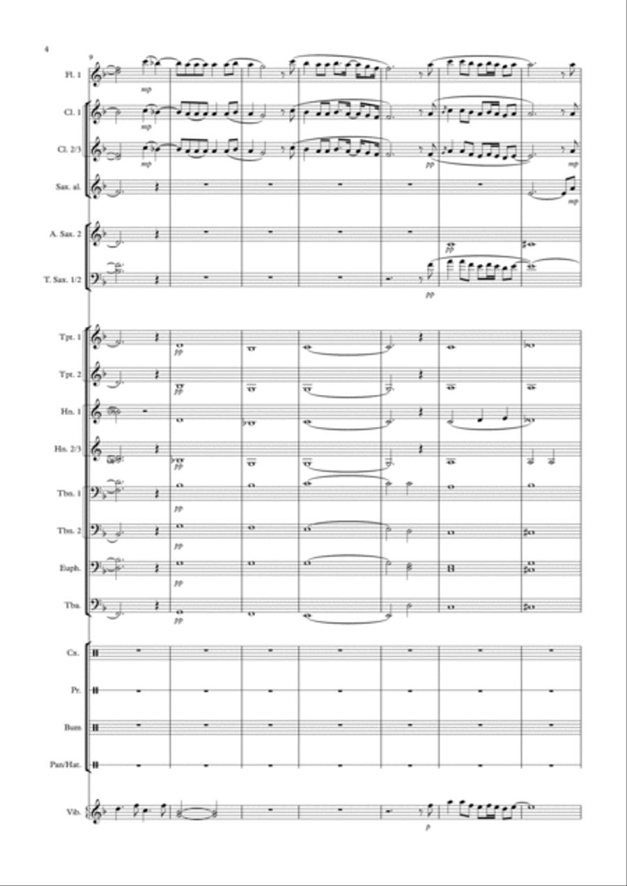 Hackearam-me Hackearam-me Concert Band scores gallery preview page 4