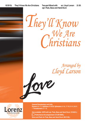 Book cover for They'll Know We Are Christians