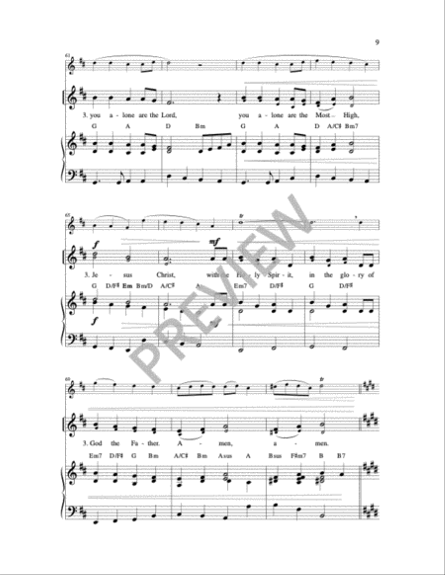 Mass of Joy - Full Score Mass of Joy - Full Score 2-Part scores gallery preview page 16