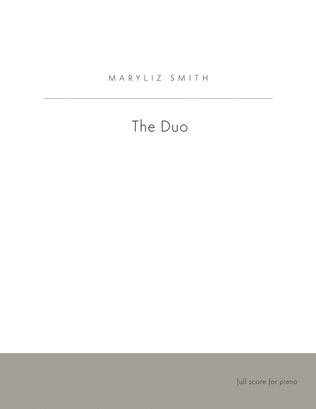 Book cover for The Duo