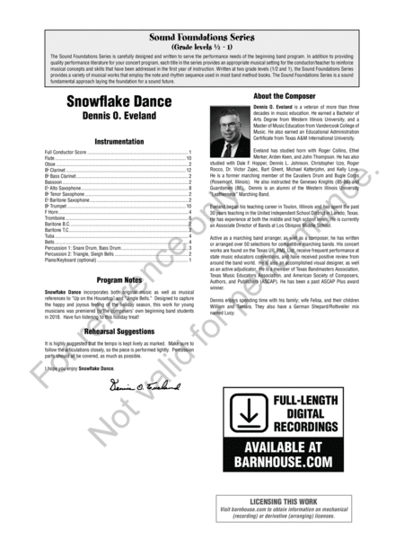 Snowflake Dance image number null