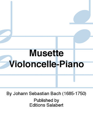 Book cover for Musette Violoncelle-Piano