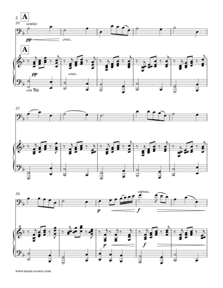 Intermezzo from Cavalleria Rusticana - Cello and Piano image number null