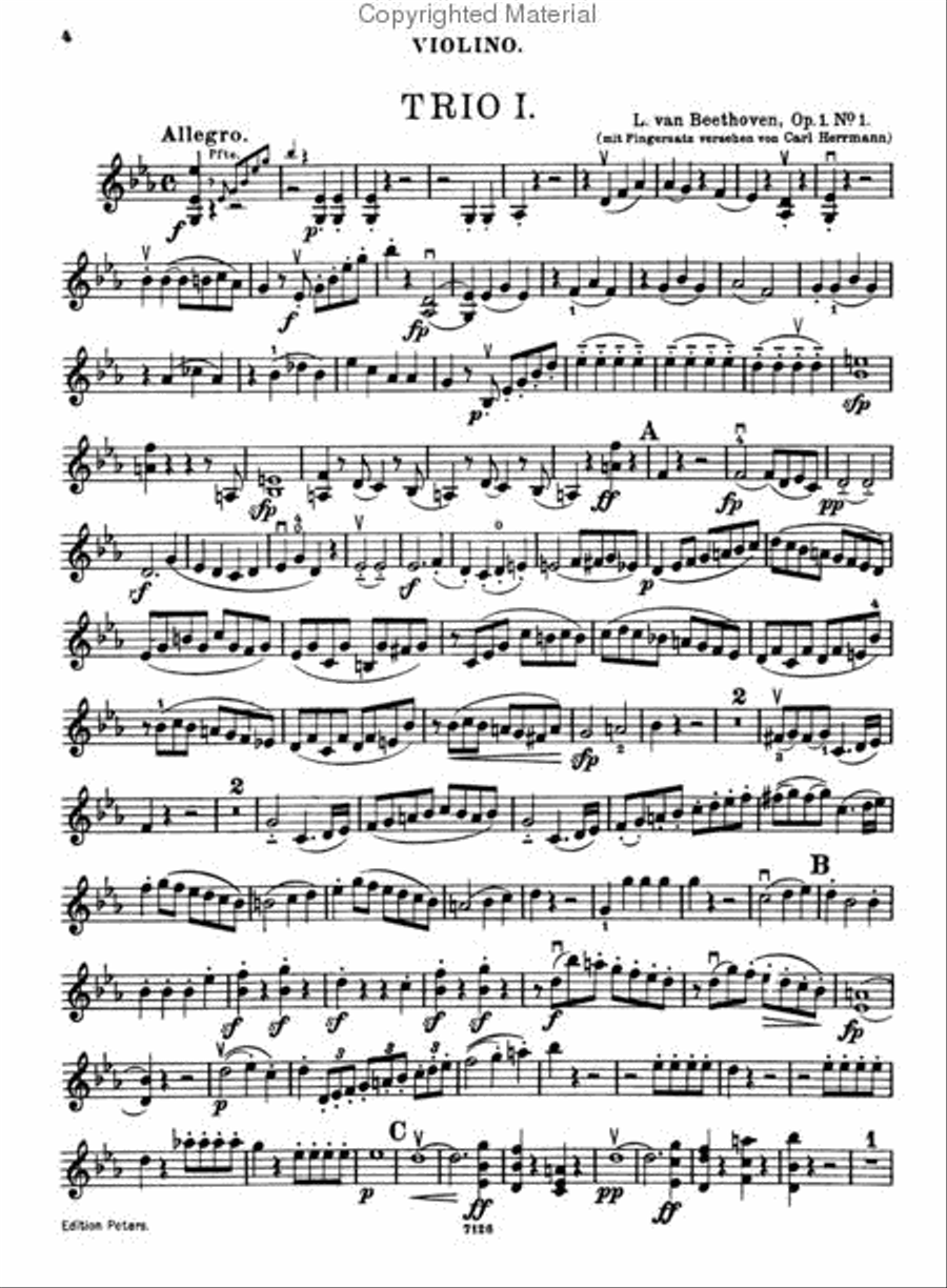 Trios - Volume I Piano Trio scores gallery preview page 5