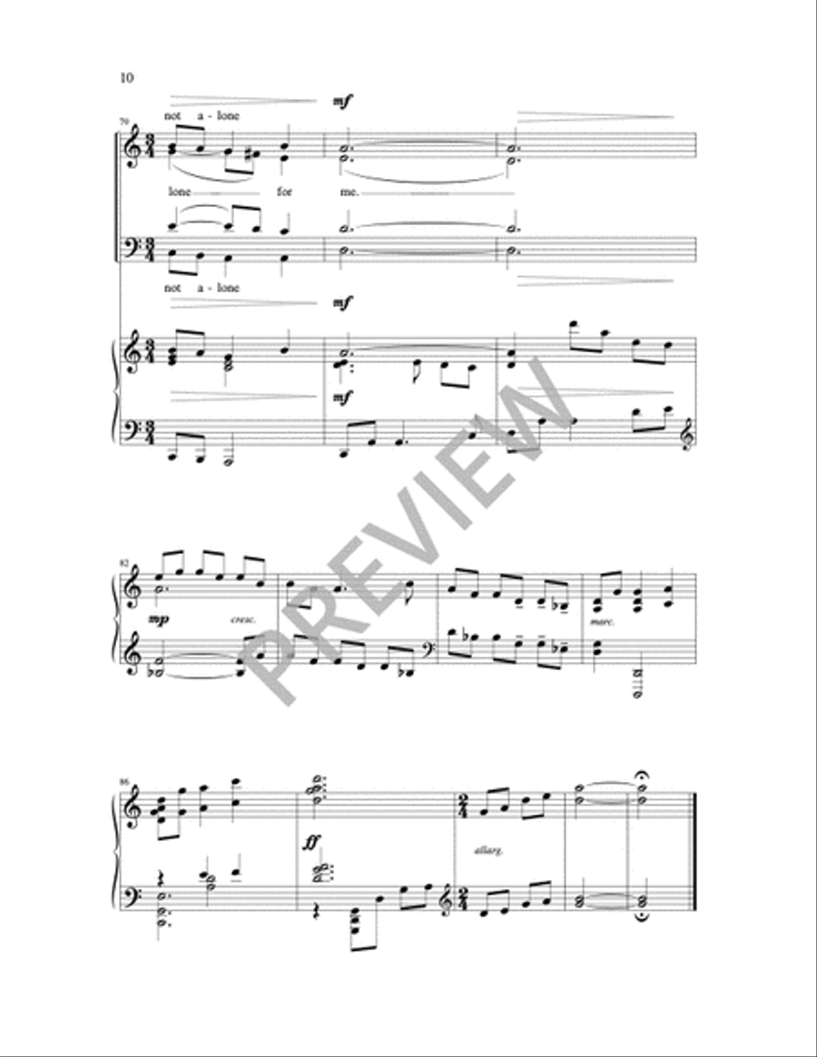 Where Shepherds Lately Knelt 4-Part scores gallery preview page 10