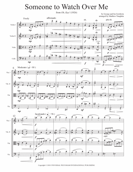 Someone To Watch Over Me by Jerome Kern Cello - Digital Sheet Music