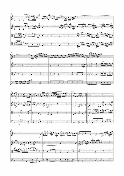 Abel - String Quartet in C major, Op.15 No.2 ; WK 74