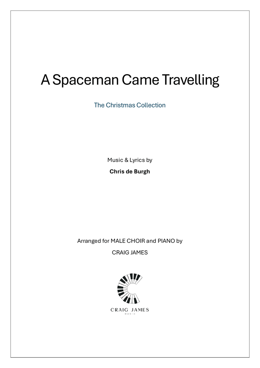 A Spaceman Came Travelling TTBB scores gallery preview page 1