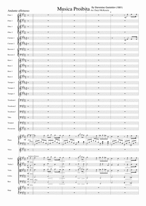 Musica Proibita - Tenor Voice and Orchestra